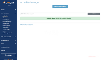 Product 'OpenVPN Access Server'