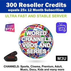 300 Reseller Credits
