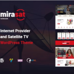 Mirasat - Internet Provider and Satellite TV WordPress Theme