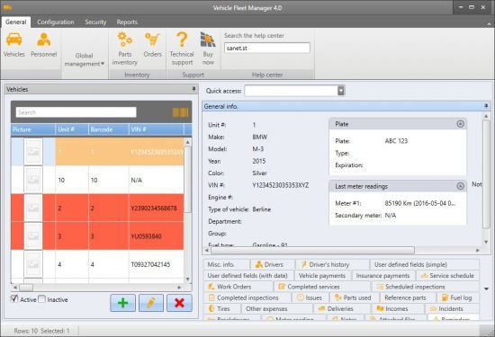 Vinitysoft Vehicle Fleet Manager 4.0.7166.19824