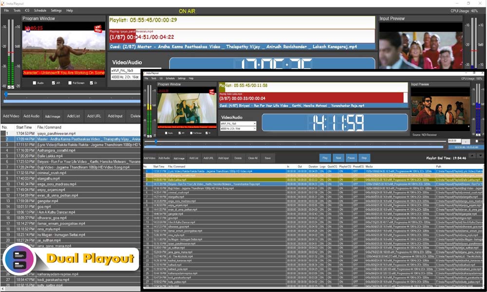 Insta-Playout-Dual-playout