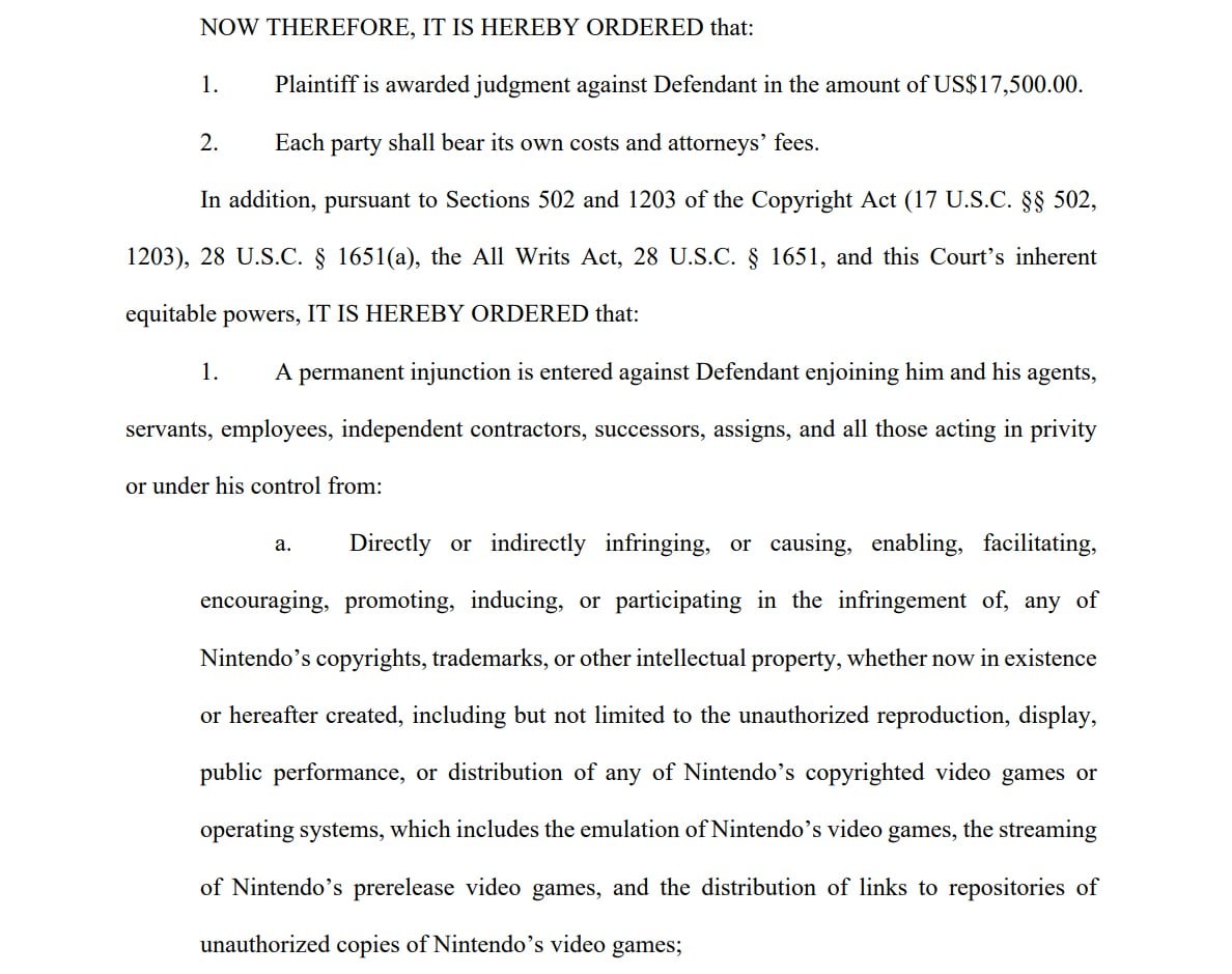proposed injunction
