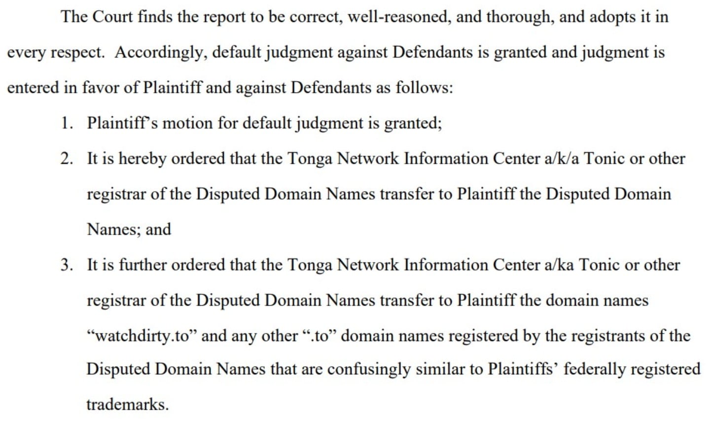 cybersquatting