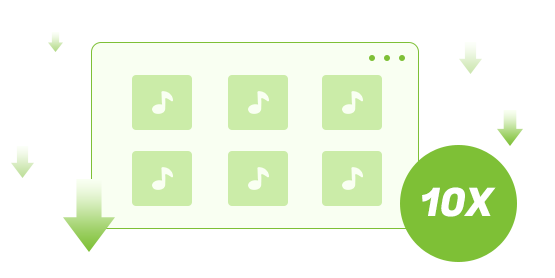 Convert Spotify Music at 5x fast speed